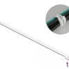 Delock Klett-Kabelbinder L 300 x B 12 mm weiß 10 Stück