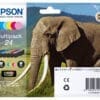 Niedrigere Druckkosten dank XL-Tintenpatronen<br>Die neuesten Tintenpatronen von Epson gibt es wahlweise in den Größen Standard und XL. Die Standardgröße empfiehlt sich, wenn Sie die Austauschkosten gering halten möchten oder wenn Sie selten drucken. XL-Tintenpatronen eignen sich für Kunden mit großen Druckvolumen. <br><br>Tinten von Epson sind für Epson Drucker optimiert<br>Epson Tinten sind speziell für den Einsatz in Druckern von Epson konzipiert und sorgen für ein scharfes Druckbild, wischfesten Text und Fotos, deren Farben auch nach Generationen noch lebendig sind. Original Epson Tinten werden unter strengen Qualitätssicherungsstandards hergestellt, damit Epson für Drucker, Tinten und Medien ein Höchstmaß an Qualität garantieren kann.