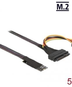 Delock M.2 Key M zu U.2 SFF-8639 NVMe Adapter mit 50 cm Kabel