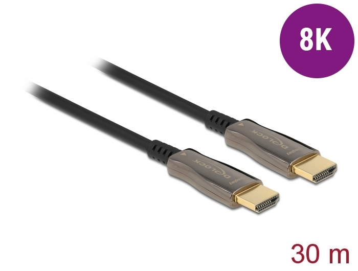 Delock Aktives Optisches Kabel HDMI 8K 60 Hz 30 m Delock Aktives Optisches Kabel HDMI 8K 60 Hz 30 m