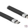 Delock USB 3.2 Gen 2 FPC Flachbandkabel USB Type-C zu USB Type-C