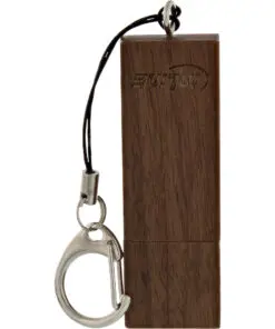 Alternative view of InLine® woodstick USB 3.0 Speicherstick, Walnuss, 64GB, holz