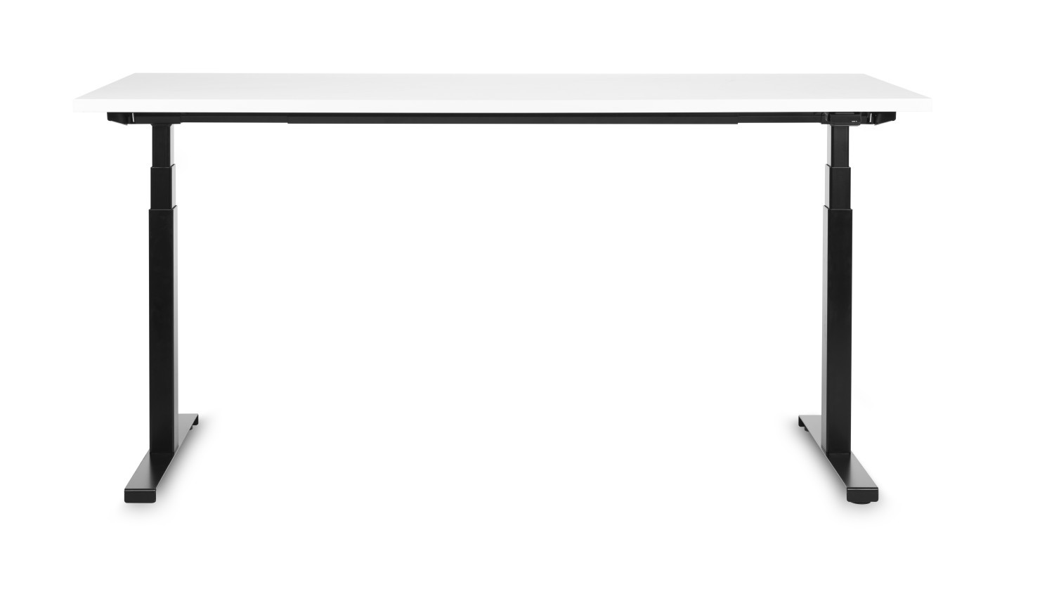 BakkerElkhuizen WORK & MOVE Desk Tischgestell schwarz Top weiß 160x80 BakkerElkhuizen WORK & MOVE Desk Tischgestell schwarz Top weiß 160x80