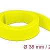 Delock Geflechtschlauch dehnbar 2 m x 38 mm gelb natur
