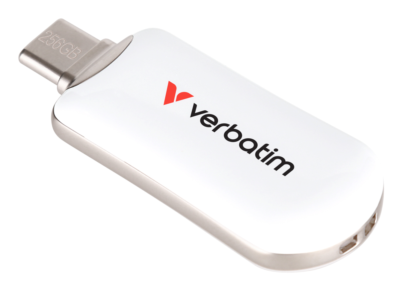 Verbatim 30230 USB-Stick 256 GB USB Typ-C 3.2 Gen 1 (3.1 Gen 1) Weiß Verbatim 30230 USB-Stick 256 GB USB Typ-C 3.2 Gen 1 (3.1 Gen 1) Weiß – Bild 3