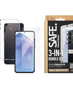 Alternative view of SAFE. by PanzerGlass 3-in-1 Samsung A55 5G