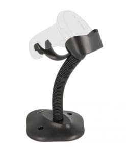 Delock Barcode Scanner Standfuß mit Halterung flexibel schwarz