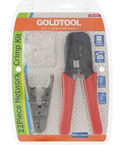 Alternative view of InLine® Crimpzangen-Set für RJ45 Stecker, inkl. Zange, Abisolierer und Westernstecker