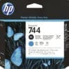 HP 744 DesignJet Druckkopf Fotoschwarz/Cyan