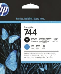 HP 744 DesignJet Druckkopf Fotoschwarz/Cyan