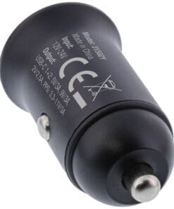Alternative view of InLine® USB KFZ Stromadapter Power Delivery, 2x USB-C, schwarz