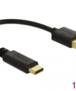 Delock USB Ladekabel Typ-A zu USB Type-C 15 cm