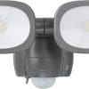 Brennenstuhl Batterie LED Strahler LUFOS 480 lm (2x 240 lm), mit Bewegungsmelder Bewegungsmelder und Push-Schalter 6 LED 60 lm 3x AA (enthalten)