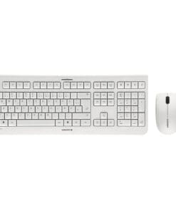 CHERRY DW 3000 Tastatur mit Maus Set DE kabellos weiß
