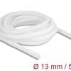 Delock Geflechtschlauch selbstschließend 5 m x 13 mm weiß