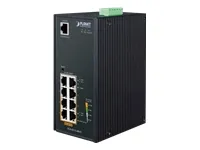 PLANET Industrial 4x GE T 802.3at PoE + 4x GE T Managed Switch