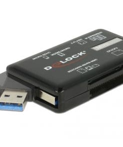 Delock SuperSpeed USB Card Reader für CF/SD/MicroSD/MS/M2/xD
