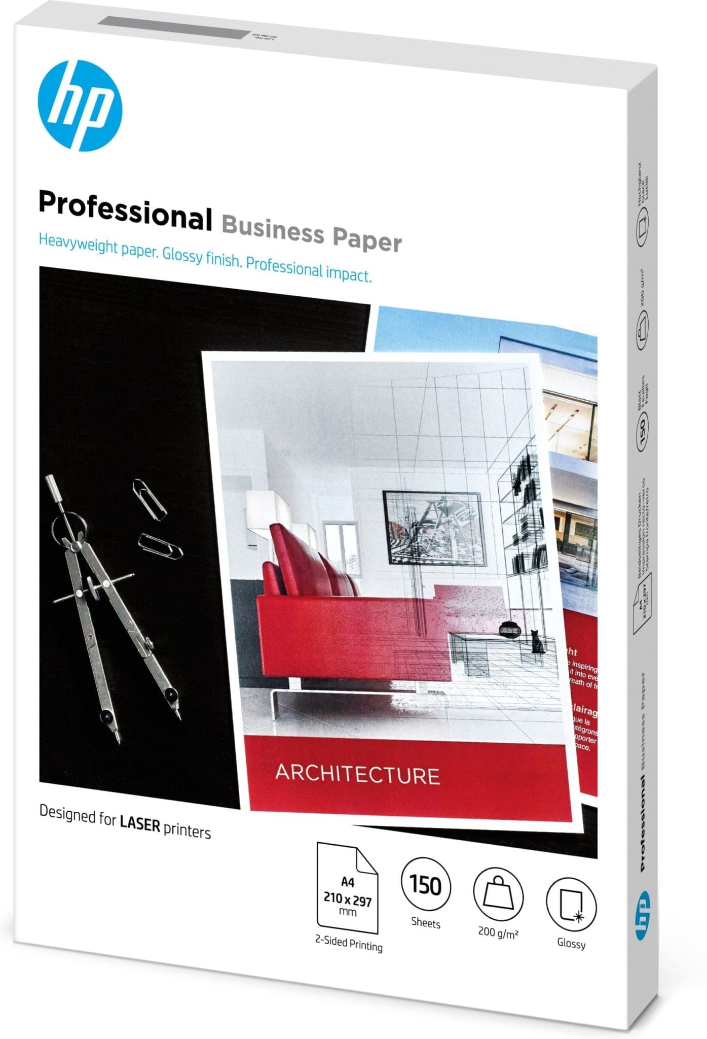 HP profession. Business Laser-Papier – A4, glänzend, 200 g/m² HP profession. Business Laser-Papier – A4, glänzend, 200 g/m² – Bild 2