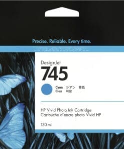 HP 745 DesignJet Druckerpatrone Cyan, 130 ml