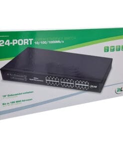 InLine® Gigabit Netzwerk Switch 24-Port, 1GBit/s, 48,26cm (19"), Metall, lüfterlos InLine® Gigabit Netzwerk Switch 24-Port, 1GBit/s, 48,26cm (19"), Metall, lüfterlos – Bild 4