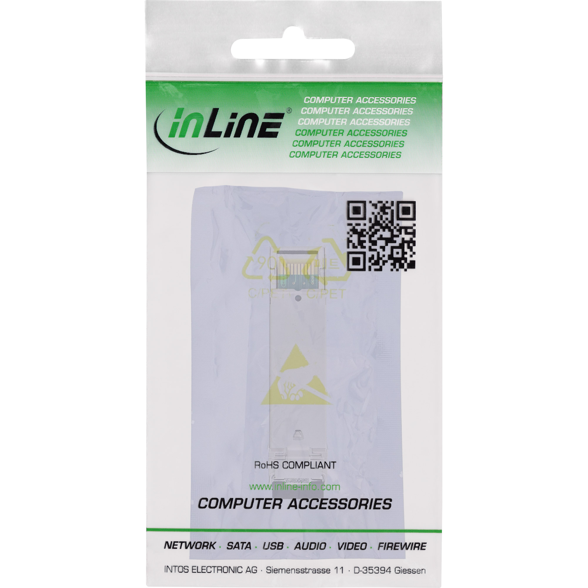 InLine® SFP Modul LWL 850nm Multimode mit LC Buchsen, 300m, 2,5Gb/s InLine® SFP Modul LWL 850nm Multimode mit LC Buchsen, 300m, 2,5Gb/s – Bild 3