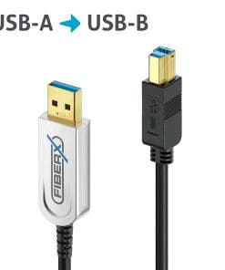 PureLink FiberX Serie - USB 3.1 Glasfaser Kabel - USB-A USB-B - 5m