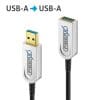 PureLink FiberX Series - USB 3.1 Glasfaser Verlängerungskabel - 10m