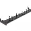 Delock 19" LWL Rangierpanel 1 HE schwarz
