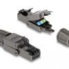 Delock RJ45 Stecker Cat.8.1 STP werkzeugfrei