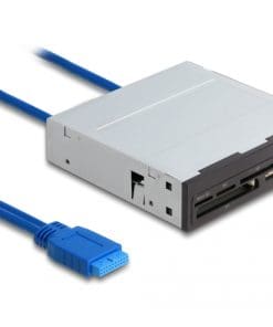 Delock 3.5" SuperSpeed USB Card Reader 6 Slots + 1 x USB Typ-A Buchse