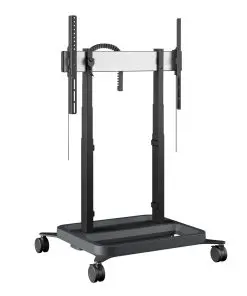Vogels RISE 5308 Trolley mit motorisiertem Display-Lift - Doppelrad - schwarz