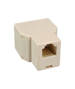 Alternative view of InLine® Modular Verteiler, 1x RJ12 Buchse auf 2x RJ12 Buchse, weiß