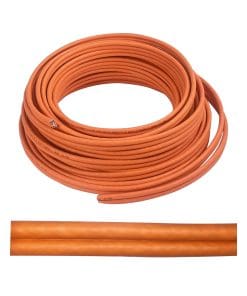 helos Cat.7 Verlegekabel Duplex AWG 23 LSZH 1000MHz CPR Dca 500m Trommel orange