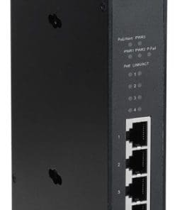 Edimax IGS-1105P Industrieller 5-Port Gigabit PoE+ DIN-RAIL 1 SFP Port
