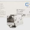 METZ CONNECT E-DAT modul Keystone Cat.6A Jack 180°, 12er VPE Modulare Anschlusseinheit Cat.6, A, RJ45Cat.6, A Komponentenprüfung nach ISO/IEC 11801 Ed.2.2:2011-06, DIN EN 50173-1:2011-09, TIA/EIA-568-C.2 (2009-08) und IEC 60603-7-51 Ed.1 (12/2008), GHMT zertifiziertEinhaltung der Klasse E, A nach ISO/IEC 11801 Ed.2.2:2011-06, DIN EN 50173-1:2011-09getestet: Link bis 500 MHz, für 10 GBit Ethernet (IEEE 802.3an), Remote Powering (PoE, PoE plus, UPoE und 4PPoE) und HDBaseT geeignet, montagefreundlicher Anschluss der 2- bis 4-paarigen Datenleitung AWG 26/1 - 22/1 (eindrähtig) und Litzenleiter mit 7-drähtiger Cu-Litze AWG 26/7 - 22/7 (mehrdrähtig) an IDC-Schneidklemmen, Kennzeichnung der Adernbelegung T568A und T568B, leichtes und schnelles Einlegen der Adernpaare in das E-DAT modul Ladestück, Modulgehäuse aus Zinkdruckguss, veredelt, Montage ohne Spezialwerkzeug, Zugentlastung mit Kabelbinder am Modul, Einbauform: Keystone, Kabelzuführung 180°