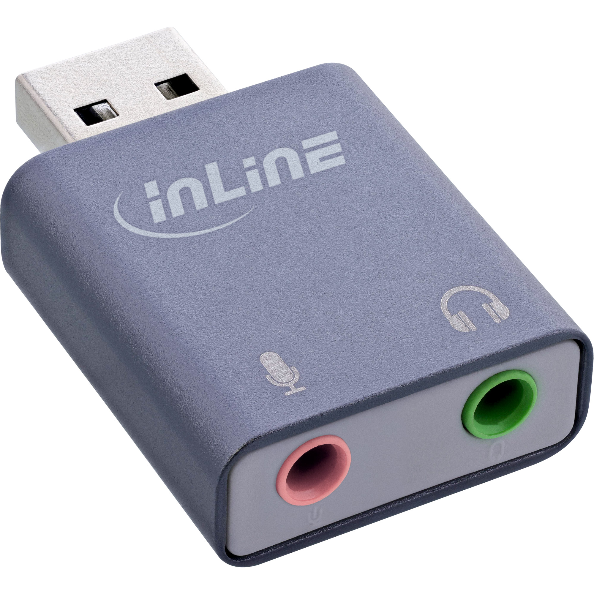 InLine® USB Audio Soundadapter, USB-A InLine® USB Audio Soundadapter, USB-A