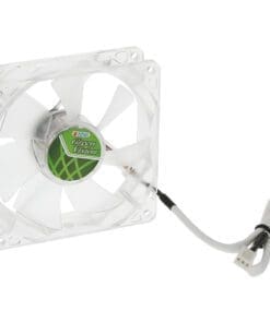 Titan TFD-9225GT12Z/V2(RB) Lüfter 92x92x25mm Green Vision, transparent
