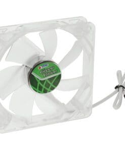Titan TFD-12025GT12Z/V2(RB) Lüfter 120x120x25mm Green Vision, transparent