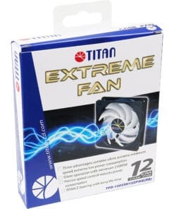 Titan TFD-12025H12ZP/KE(RB) Lüfter 120x120x25mm, Extreme Fan, mit PWM, leise Titan TFD-12025H12ZP/KE(RB) Lüfter 120x120x25mm, Extreme Fan, mit PWM, leise – Bild 3