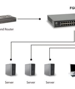 LevelOne 50-Port Fast Ethernet Switch 2xSFP/RJ45 Combo Gigabit LevelOne 50-Port Fast Ethernet Switch 2xSFP/RJ45 Combo Gigabit – Bild 3
