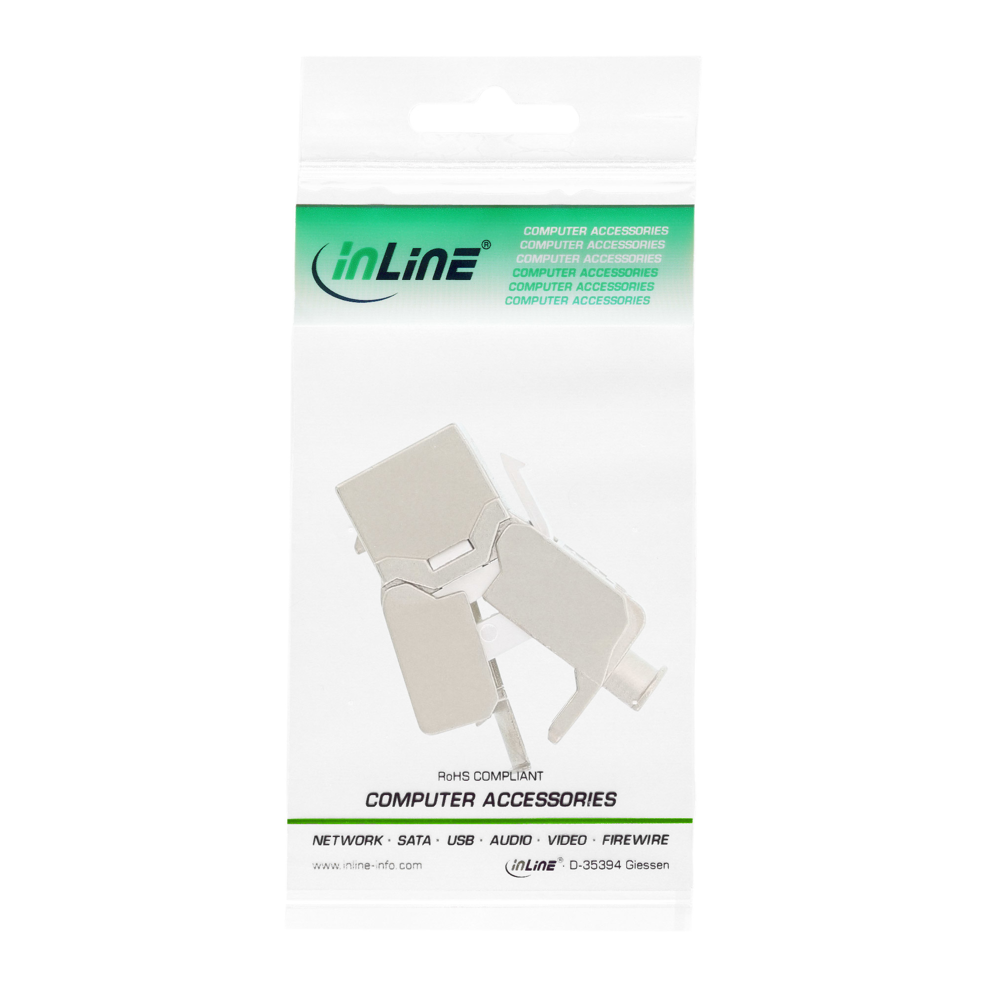 InLine® Keystone RJ45 Buchse / LSA Einsatz, SNAP-In, Cat.6a, schmale Bauform InLine® Keystone RJ45 Buchse / LSA Einsatz, SNAP-In, Cat.6a, schmale Bauform – Bild 5