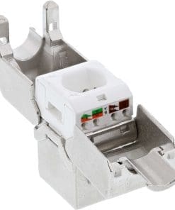 InLine® Keystone RJ45 Buchse / LSA Einsatz, SNAP-In, Cat.6a, schmale Bauform InLine® Keystone RJ45 Buchse / LSA Einsatz, SNAP-In, Cat.6a, schmale Bauform – Bild 3