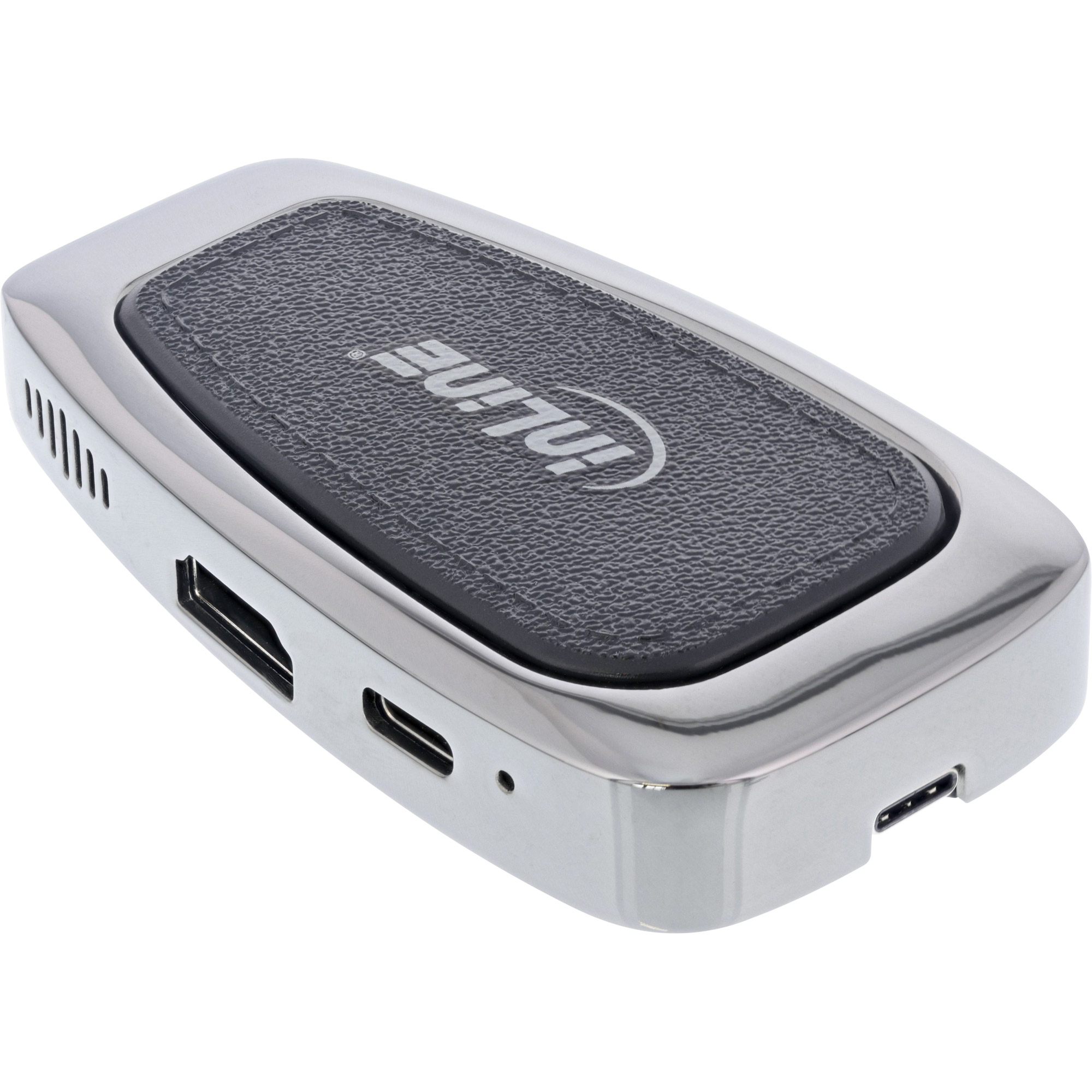 InLine® Multifunktions-Hub USB 3.2 Gen.2 USB Typ-C (2x USB-A 10Gb/s + 1xHDMI 4K@60Hz + 1x USB-C 10Gb/s & PD 100W) InLine® Multifunktions-Hub USB 3.2 Gen.2 USB Typ-C (2x USB-A 10Gb/s + 1xHDMI 4K@60Hz + 1x USB-C 10Gb/s & PD 100W) – Bild 2