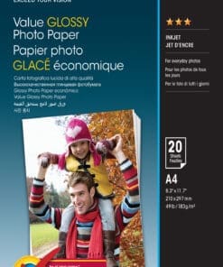 Epson Fotopapier glänzend C13S400035 (A4-20 Blatt)