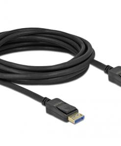 Delock DisplayPort Kabel 10K 60 Hz 54 Gbps Kunststoffgehäuse 1 m