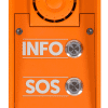 2N IP-Safety Basiseinheit, 2-Tasten, INFO, SOS Druck Full-HD-Weitwinkelkamera mit 156 Grad, Schutzklasse IP66 und IK08
