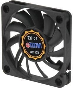 Titan TFD-6010L12Z Lüfter 60x60x10mm, schwarz