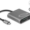 Delock USB Type-C Card Reader für SD Express und CFexpress Speicherkarten