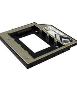 LC-Power LC-ADA-525-25-NB Laufwerkseinschub für 2,5" Festplatte (SSD/HDD) in Notebookschacht