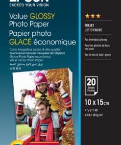 Epson Fotopapier glänzend C13S400037 (10x15cm-20 Blatt)